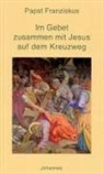 Papst Franziskus - Im Gebet zusammen mit Jesus auf dem Kreuzweg
