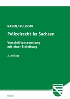 Ralf Ramin, Jacek Rulinski - Polizeirecht in Sachsen