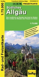 GeoMap - Südliches Allgäu - Rad- und Freizeitkarte