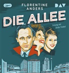Florentine Anders, Jördis Triebel - Die Allee, 1 Audio-CD, 1 MP3 (Hörbuch)
