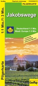 GeoMap - Jakobswege Deutschland und westliches Europa