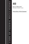 Office Of The Federal Register (U S, Office Of The Federal Register (U.S.) - Code of Federal Regulations, Title 40 Protection of the Environment