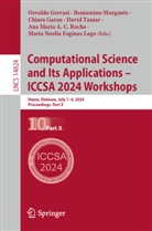 Ana Maria A. C. Rocha, Maria Noelia Faginas Lago, Chiara Garau, Chiara Garau et al, Osvaldo Gervasi, Beniamino Murgante... - Computational Science and Its Applications - ICCSA 2024 Workshops