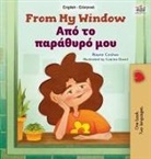 Kidkiddos Books, Rayne Coshav - From My Window (English Greek Bilingual Kids Book)
