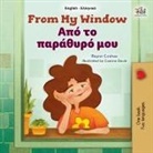 Kidkiddos Books, Rayne Coshav - From My Window (English Greek Bilingual Kids Book)