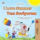 Shelley Admont, Kidkiddos Books, Danny Shmuilov - I Love Summer (English Turkish Bilingual Children's Book)