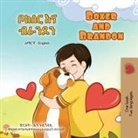 Kidkiddos Books, Inna Nusinsky - Boxer and Brandon (Amharic English Bilingual Children's Book)