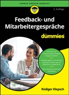 Rüdiger Klepsch - Feedback- und Mitarbeitergespräche für Dummies