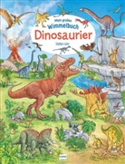 Stefan Lohr, Ullmann Medien Verlag - Mein großes Wimmelbuch - Dinosaurier
