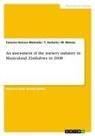 T. Amtaita, Tawona Honour Matenda, M. Mrema - An assessment of the nursery industry in Manicaland, Zimbabwe in 2008