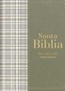 Reina Valera 1960 - Biblia Rvr 1960 Compacta Símil Piel Cuadros Verde (Bible Rvr 1960 Compact Size Leatherlike Green Checked Pattern(spanish Edition)