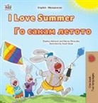 Shelley Admont, Kidkiddos Books, Danny Shmuilov - I Love Summer (English Macedonian Bilingual Children's Book)