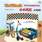 Kidkiddos Books, Inna Nusinsky - The Wheels The Friendship Race (English Chinese Traditional Bilingual Children's Book)