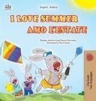 Shelley Admont, Kidkiddos Books, Danny Shmuilov - I Love Summer (English Italian Bilingual Children's Book)