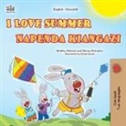 Shelley Admont, Kidkiddos Books, Danny Shmuilov - I Love Summer (English Swahili Bilingual Children's Book)