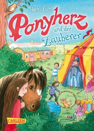 Usch Luhn, Franziska Harvey - Ponyherz 23: Ponyherz und der Zauberer - Pferde-Abenteuer über ein Mädchen und sein geheimes Wildpferd für Mädchen ab 7
