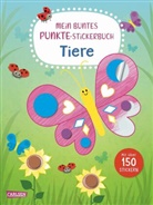 Carmen Eisendle - Mein buntes Punkte-Stickerbuch: Tiere