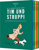 Hergé - Tim und Struppi: Die Abenteuer von Tim und Struppi, 8 Teile