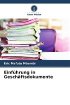 Eric Mafuta Mbambi - Einführung in Geschäftsdokumente