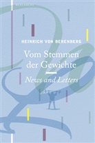 Heinrich von Berenberg - Vom Stemmen der Gewichte