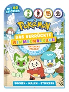 Pokémon - Pokémon: Das verrückte Wimmelmalbuch - Entdecke Paldea!