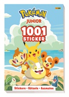Pokémon Junior: 1001 Sticker - Stickern - Rätseln - Ausmalen