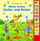 Axel Dissmann, Phoenix International Publications Germa, Phoenix International Publications Germany GmbH - Meine ersten Lieder und Reime - Pappbilderbuch zum Vorlesen - Liederbuch mit 10 Melodien