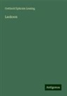 Gotthold Ephraim Lessing - Laokoon
