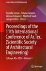 Tiziana Campisi, Simona Colajanni, Simona Colajanni et al, Rossella Corrao, Manfredi Saeli, Calogero Vinci - Proceedings of the 11th International Conference of Ar.Tec. (Scientific Society of Architectural Engineering)