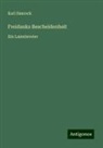 Karl Simrock - Freidanks Bescheidenheit