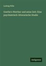 Ludwig Wille - Goethe's Werther und seine Zeit: Eine psychiatrisch-litterarische Studie