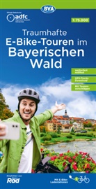 Allgemeiner Deutscher Fahrrad-Club e.V. (ADFC), Bike, BVA BikeMedia GmbH, Allgemeiner Deutscher Fahrrad-Club e V (ADFC - ADFC-Regionalkarte Traumhafte E-Bike-Touren im Bayerischen Wald, 1:75.000, mit Tagestourenvorschlägen, reiß- und wetterfest, GPS-Tracks Download
