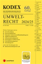 Werner Doralt - KODEX Umweltrecht 2024/25 - inkl. App