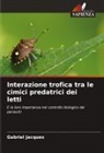 Gabriel Jacques - Interazione trofica tra le cimici predatrici dei letti
