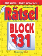 Eberhard Krüger - Rätselblock 331 (5 Exemplare à 2,99 EUR)