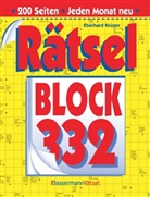 Eberhard Krüger - Rätselblock 332 (5 Exemplare à 2,99 EUR)