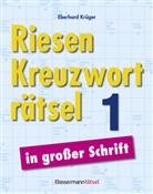 Eberhard Krüger - Riesen-Kreuzworträtsel in großer Schrift 1 (5 Exemplare à 3,99 EUR)
