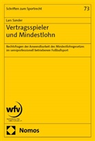 Lars Sander - Vertragsspieler und Mindestlohn