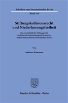 Andreas Schwarzer - Stiftungskollisionsrecht und Niederlassungsfreiheit