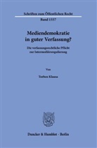 Torben Klausa - Mediendemokratie in guter Verfassung?