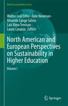 Laura Corazza, Walter Leal Filho, Amanda Lange Salvia, Amanda Lange Salvia et al, Julie Newman, Laís Viera Trevisan - North American and European Perspectives on Sustainability in Higher Education, 2 Teile