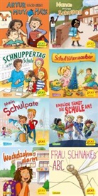 diverse, diverse - Pixi-8er-Set 304: In die Schule mit Pixi (8x1 Exemplar), 8 Teile