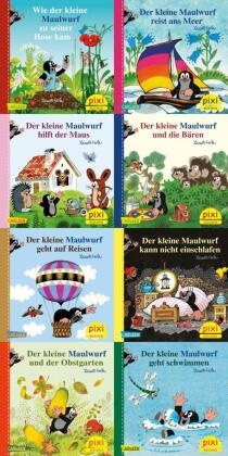 Diverse, Zdenek Miler, Simone Nettingsmeier, Zdenek Miler - Pixi-8er-Set 256: Der kleine Maulwurf (8x1 Exemplar), 8 Teile