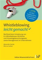 Alexander Deicke, Marcus Sultzer - Whistleblowing - leicht gemacht
