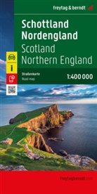 freytag &amp; berndt, freytag &amp; berndt - Schottland - Nordengland, Autokarte 1:400.000, freytag & berndt