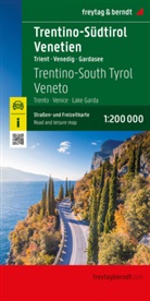 freytag &amp; berndt, freytag &amp; berndt - Trentino-Südtirol - Venetien, Straßen- und Freizeitkarte 1:200.000, freytag & berndt