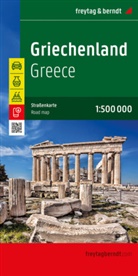 freytag &amp; berndt, freytag &amp; berndt - Griechenland, Straßenkarte 1:500.000, freytag & berndt