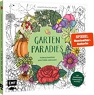 Anastasia Sälinger - Gartenparadies - Florale Motive und Tiere ausmalen