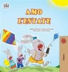 Shelley Admont, Kidkiddos Books, Danny Shmuilov - I Love Summer (Italian Children's Book)