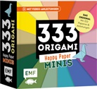 Edition Michael Fischer, Edition Michael Fischer - 333 Origami Minis - Happy Paper - Dein dekorativer Wendeblock zum kreativen Falten & Notieren